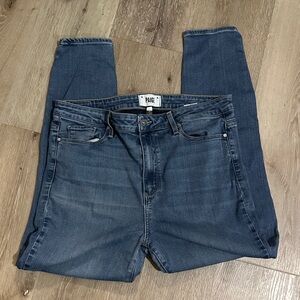 PAIGE Margot Crop Blue Jeans